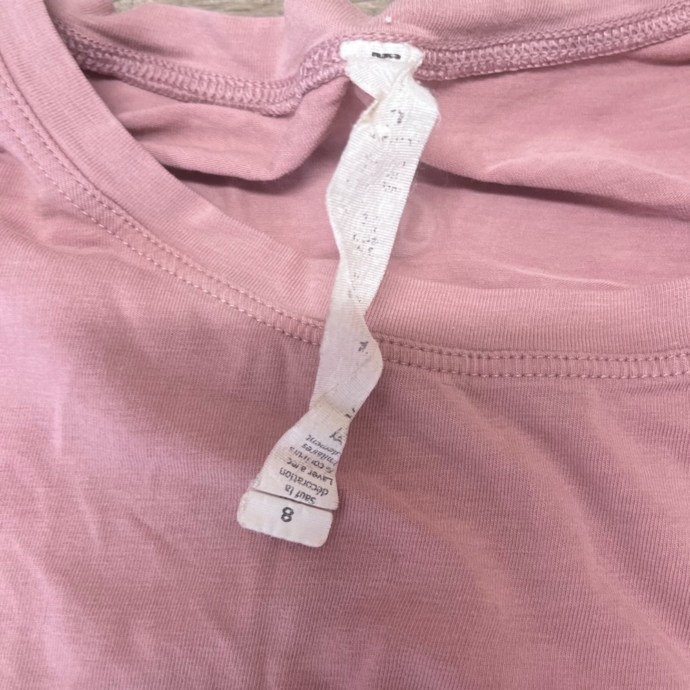lululemon athletica Pink Crop Top - Picture 3 of 5